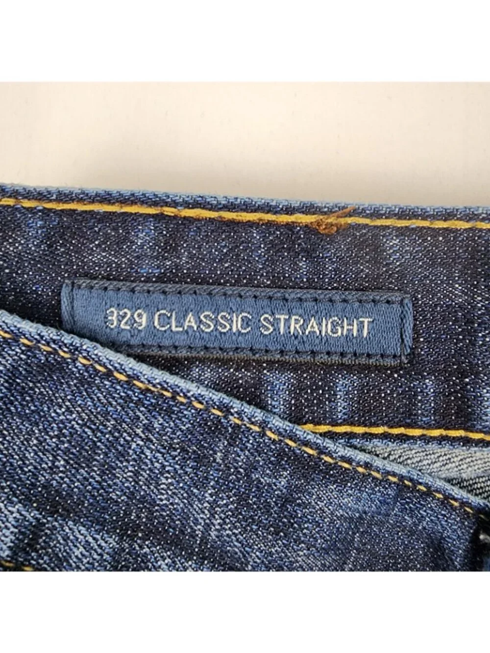 Lucky Brand Jeans Mens 36x30 Blue 329 Classic Straight Leg Dark Wash